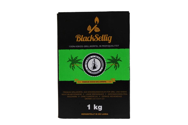 Kokosbriketts Shisha, 1 kg-Sack